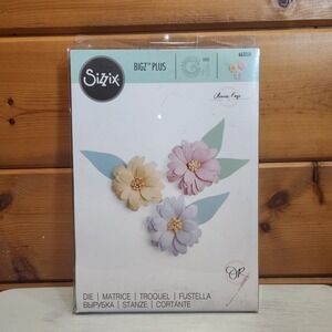 Sizzix Bigz Plus 3D Daisy Flower Embellish #663318 Cuts fabric! by Olivia Rose